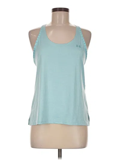 Pre-owned Under Armour Active Tank Top In Teal