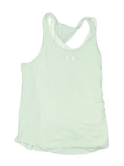 Pre-owned Under Armour Kids' Active Tank Top In White