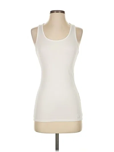 Pre-owned Under Armour Active Tank Top In White