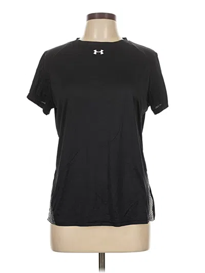 Pre-owned Under Armour Active T-shirt In Black