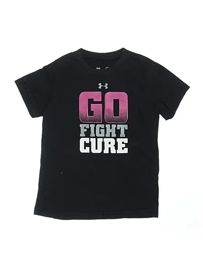 Pre-owned Under Armour Kids' Active T-shirt In Black