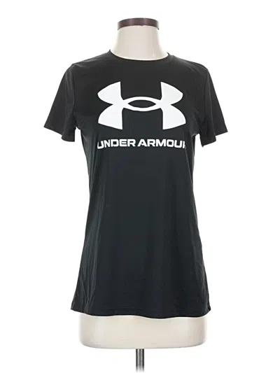 Pre-owned Under Armour Active T-shirt In Black
