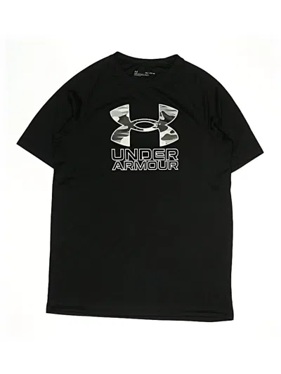 Pre-owned Under Armour Kids' Active T-shirt In Black