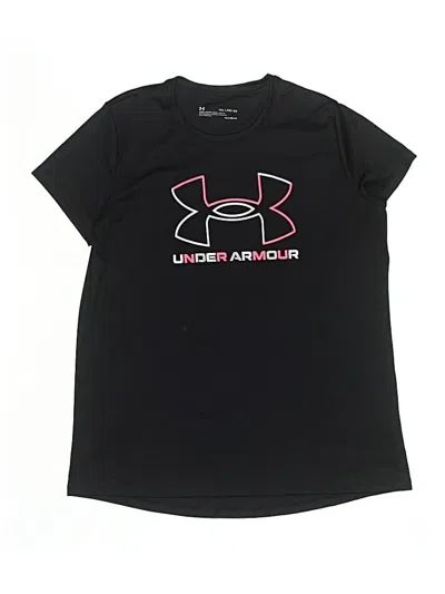 Pre-owned Under Armour Kids' Active T-shirt In Black
