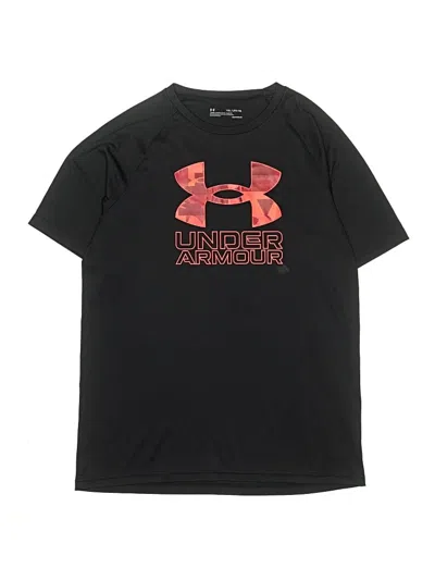 Pre-owned Under Armour Kids' Active T-shirt In Black