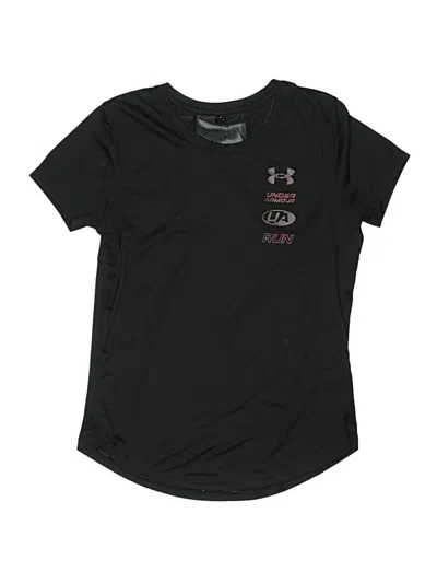 Pre-owned Under Armour Kids' Active T-shirt In Black