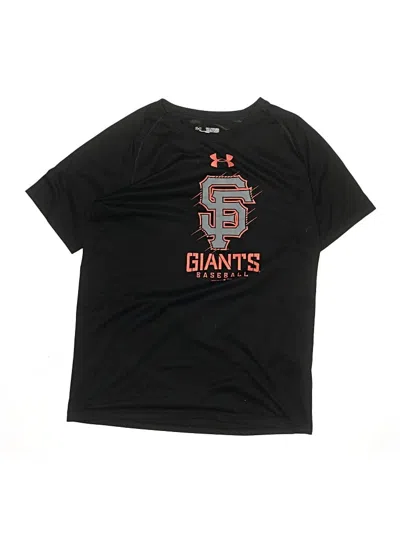 Pre-owned Under Armour Kids' Active T-shirt In Black