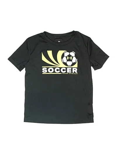 Pre-owned Under Armour Kids' Active T-shirt In Black