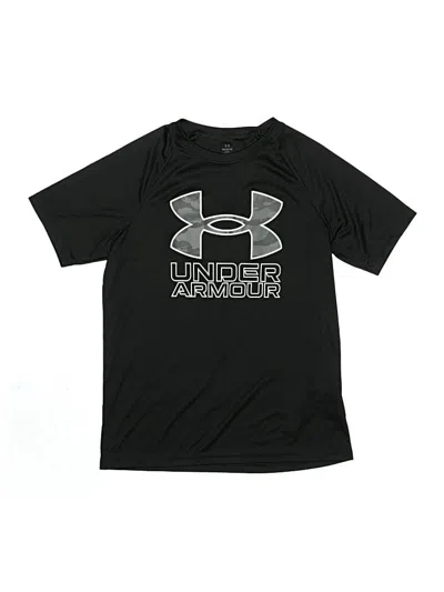 Pre-owned Under Armour Kids' Active T-shirt In Black