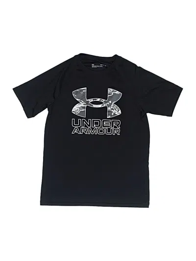 Pre-owned Under Armour Kids' Active T-shirt In Black