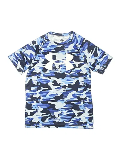 Pre-owned Under Armour Kids' Active T-shirt In Blue