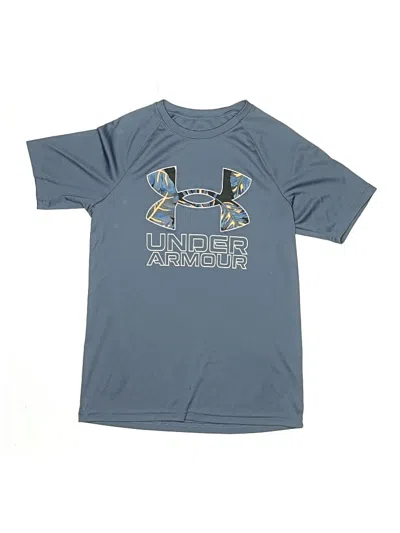 Pre-owned Under Armour Kids' Active T-shirt In Blue