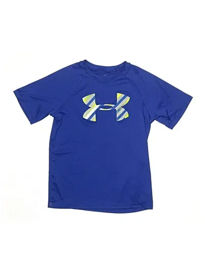Pre-owned Under Armour Kids' Active T-shirt In Blue