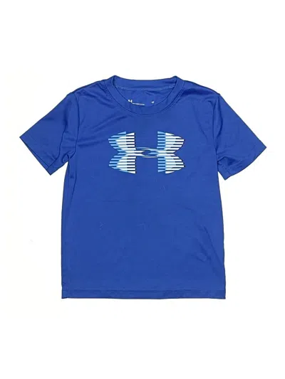 Pre-owned Under Armour Kids' Active T-shirt In Blue