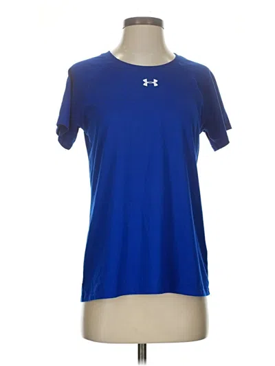 Pre-owned Under Armour Active T-shirt In Blue