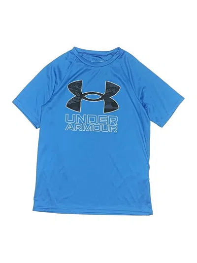 Pre-owned Under Armour Kids' Active T-shirt In Blue