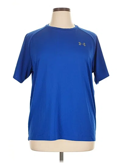 Pre-owned Under Armour Active T-shirt In Blue