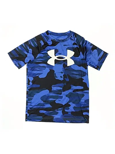 Pre-owned Under Armour Kids' Active T-shirt In Blue