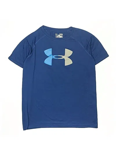 Pre-owned Under Armour Kids' Active T-shirt In Blue