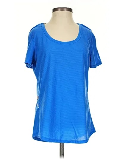 Pre-owned Under Armour Active T-shirt In Blue