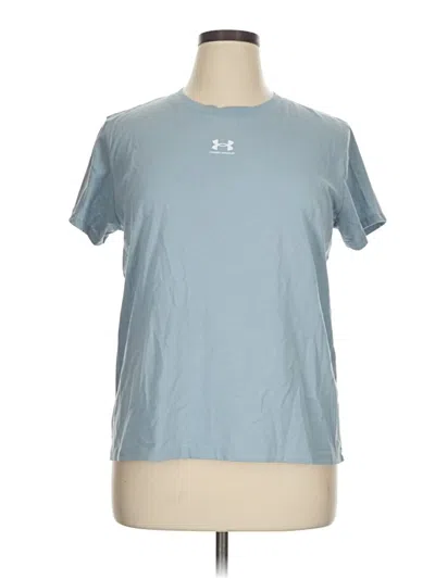 Pre-owned Under Armour Active T-shirt In Blue