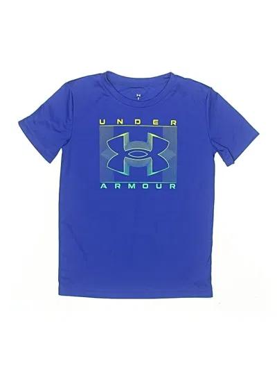 Pre-owned Under Armour Kids' Active T-shirt In Blue