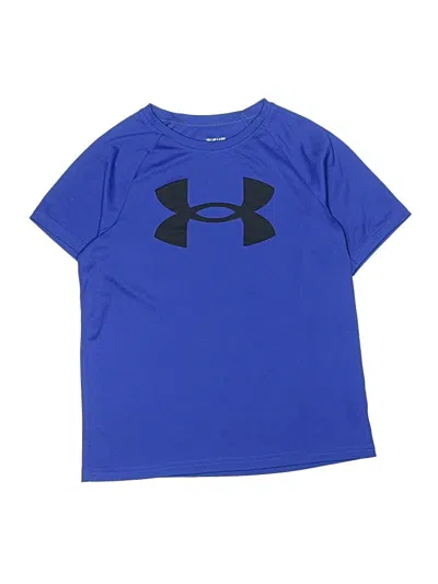 Pre-owned Under Armour Kids' Active T-shirt In Blue