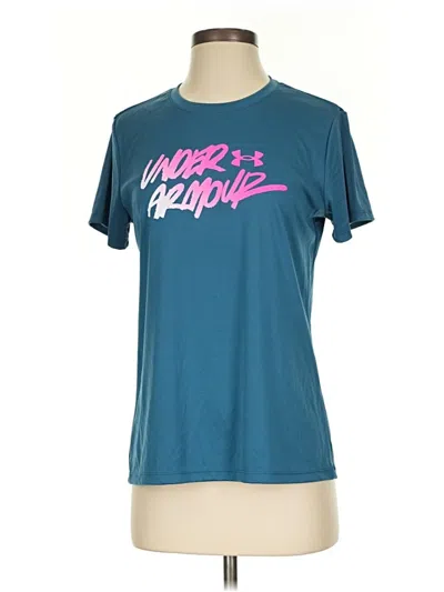 Pre-owned Under Armour Active T-shirt In Blue