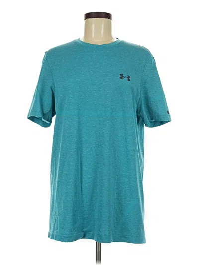 Pre-owned Under Armour Active T-shirt In Blue