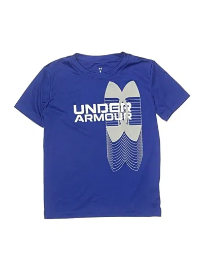 Pre-owned Under Armour Kids' Active T-shirt In Blue