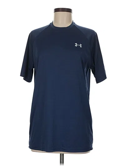 Pre-owned Under Armour Active T-shirt In Blue