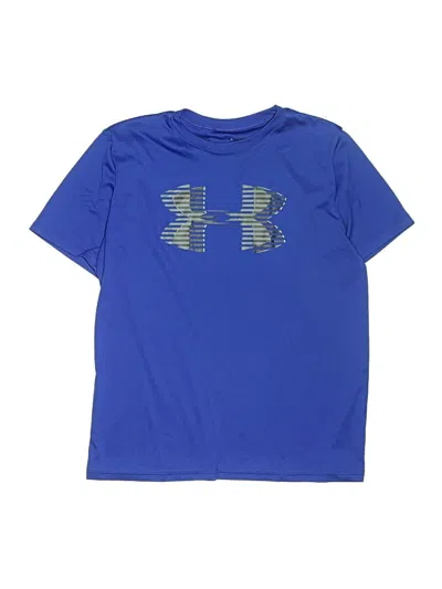 Pre-owned Under Armour Kids' Active T-shirt In Blue