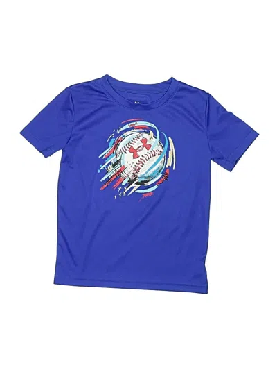Pre-owned Under Armour Kids' Active T-shirt In Blue