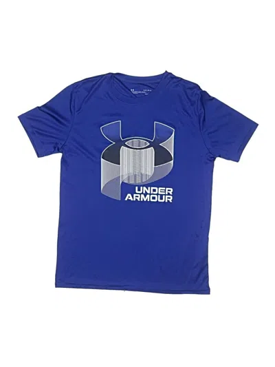 Pre-owned Under Armour Kids' Active T-shirt In Blue