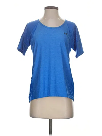 Pre-owned Under Armour Active T-shirt In Blue