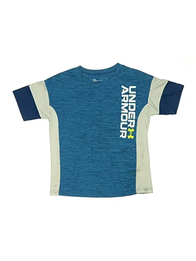 Pre-owned Under Armour Kids' Active T-shirt In Blue