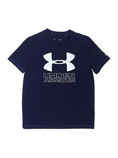 Pre-owned Under Armour Kids' Active T-shirt In Blue