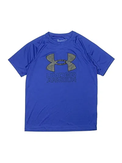 Pre-owned Under Armour Kids' Active T-shirt In Blue