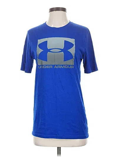 Pre-owned Under Armour Active T-shirt In Blue
