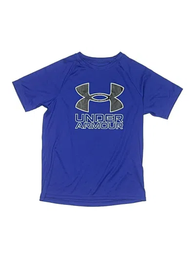 Pre-owned Under Armour Kids' Active T-shirt In Blue
