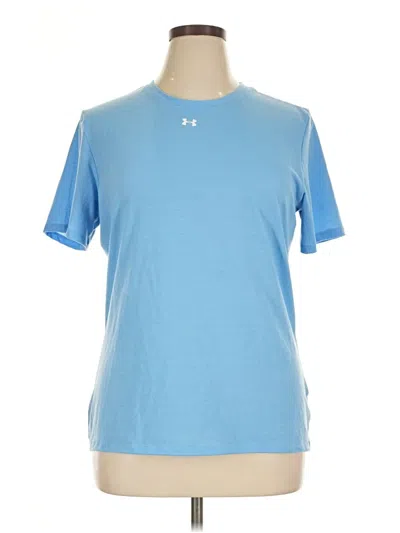 Pre-owned Under Armour Active T-shirt In Blue