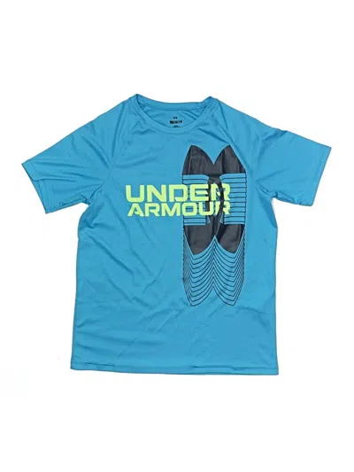 Pre-owned Under Armour Kids' Active T-shirt In Blue