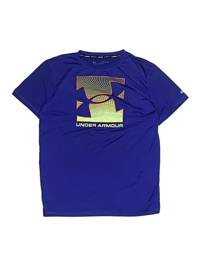 Pre-owned Under Armour Kids' Active T-shirt In Blue