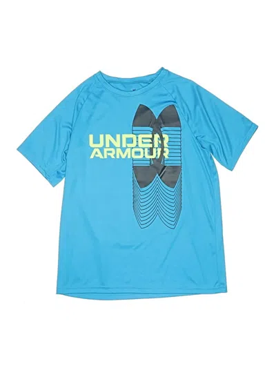 Pre-owned Under Armour Kids' Active T-shirt In Blue