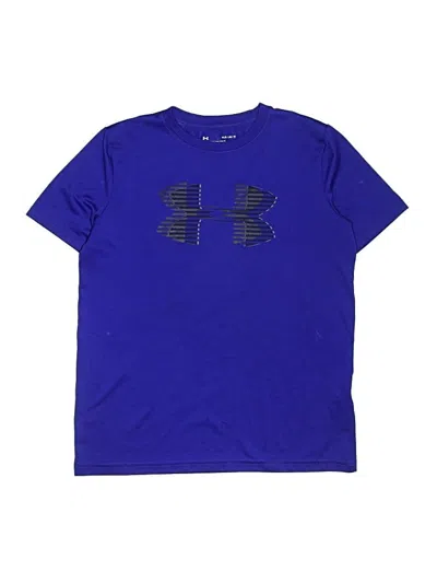 Pre-owned Under Armour Kids' Active T-shirt In Blue