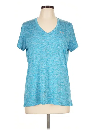Pre-owned Under Armour Active T-shirt In Blue