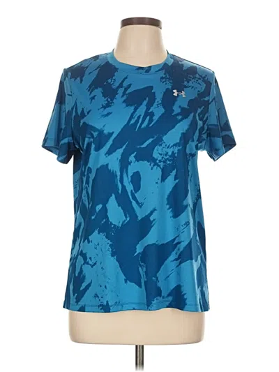 Pre-owned Under Armour Active T-shirt In Blue