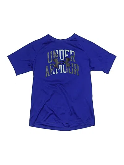 Pre-owned Under Armour Kids' Active T-shirt In Blue