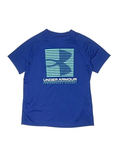 Pre-owned Under Armour Kids' Active T-shirt In Blue