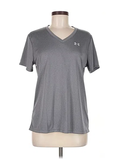 Pre-owned Under Armour Active T-shirt In Gray